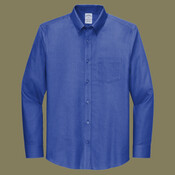 Tall Wrinkle Free Stretch Nailhead Shirt