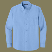 Long Sleeve Nailhead Easy Care Shirt