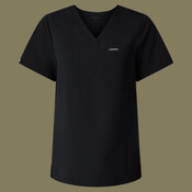 Women's Rhena Essential 1-Pocket Scrub V-Neck Top