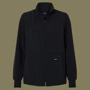 Women's Ceri Essential Full-Zip 6-Pocket Scrub Jacket