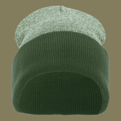 Heather Two-Tone Cuff Beanie