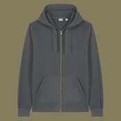 Unisex Mixer Full Zip Hooded Sweatshirt