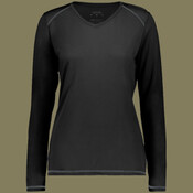 Ladies Super Soft-Spun Poly Long Sleeve Tee
