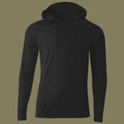 Cooling Performance Long Sleeve Hooded Tee