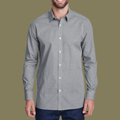 Men's Microcheck Gingham Cotton Shirt