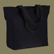 Polyester Zip Tote