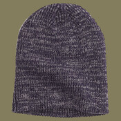 Ribbed Marled Beanie