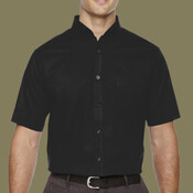 Men's Tall Optimum Short Sleeve Twill Dress Shirt