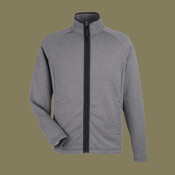 Men's Venture Heathered Stripe Full-Zip Jacket