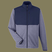 Men's Venture Heathered Stripe Hybrid Jacket