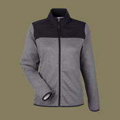 Women's Venture Heathered Stripe Hybrid Jacket