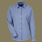 Women's CrownLux Performance® Gingham Dress Shirt