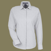 Women's CrownLux Performance® Microstripe Dress Shirt