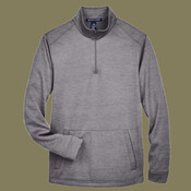 Men's Newbury Mélange Fleece Quarter-Zip Pullover