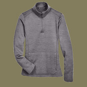 Women's Newbury Mélange Fleece Quarter-Zip Pullover