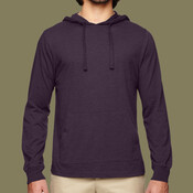 Unisex Eco Jersey Pullover Hooded Long Sleeve T-Shirt