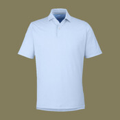 Men's USA Made Mini Stripe Tech Polo