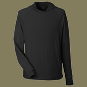 Unisex JAQ Stretch Performance Hooded Long Sleeve T-Shirt