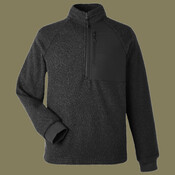 Men's Aura Sweater Fleece Quarter-Zip Pullover