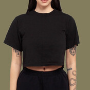 Women's Garment-Dyed Crop T-Shirt