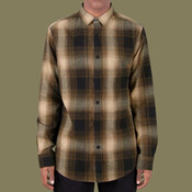 Unisex Plaid Flannel Overshirt