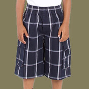 Youth Plaid Shorts