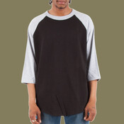 Unisex Raglan Three-Quarter Sleeve T-Shirt