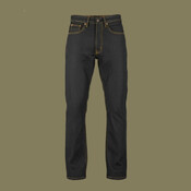 Unisex Raw Denim Straight-Leg Jean Pants