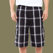 Unisex Plaid Shorts