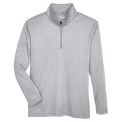 Youth Zone Sonic Heather Performance Quarter-Zip Pullover