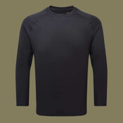 Unisex Panelled Long Sleeve Tech T-Shirt