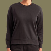 Women's Billie Side-Zip Crewneck Sweatshirt