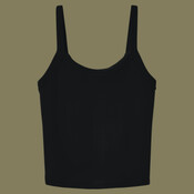 Women's Micro Rib Spaghetti Strap Tank
