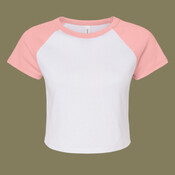 Women's Micro Rib Raglan Baby Tee