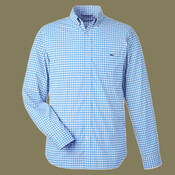 Men's On-The-Go Nylon Gingham Shirt
