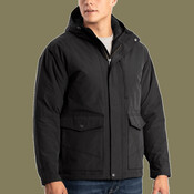 Men's Highland Quilt-Lined Micro-Duck Hooded Jacket