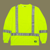 Men's Hi-Vis Class 3 Performance Pocket T-Shirt