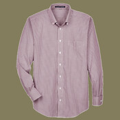 Men's Crown Collection® Gingham Check Woven Dress Shirt