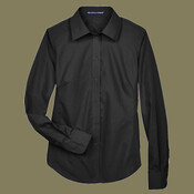 Women's Crown Collection® Broadcloth Woven Dress Shirt