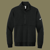 Club Fleece Sleeve Swoosh 1/2 Zip