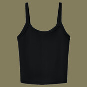 Women's Micro Rib Spaghetti Strap Tank