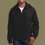 Hooded Raglan Jacket