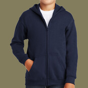 Youth Heavy Blend Full Zip Hooded Sweatshirt