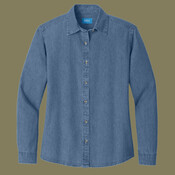 Women's Long Sleeve Value Denim Shirt