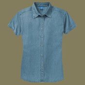 Women's Short Sleeve Value Denim Shirt