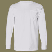 Unisex USA-Made Long Sleeve Pocket T-Shirt