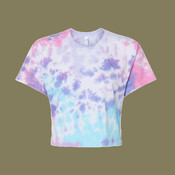 Women's Tie-Dyed Crop T-Shirt