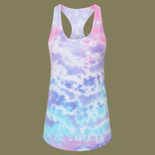 Women's Tie-Dyed Racerback Tank Top