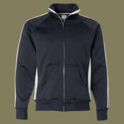 Men's Vintage Polyester Fleece Track Jacket