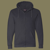 Unisex USA-Made Full-Zip Hooded Sweatshirt